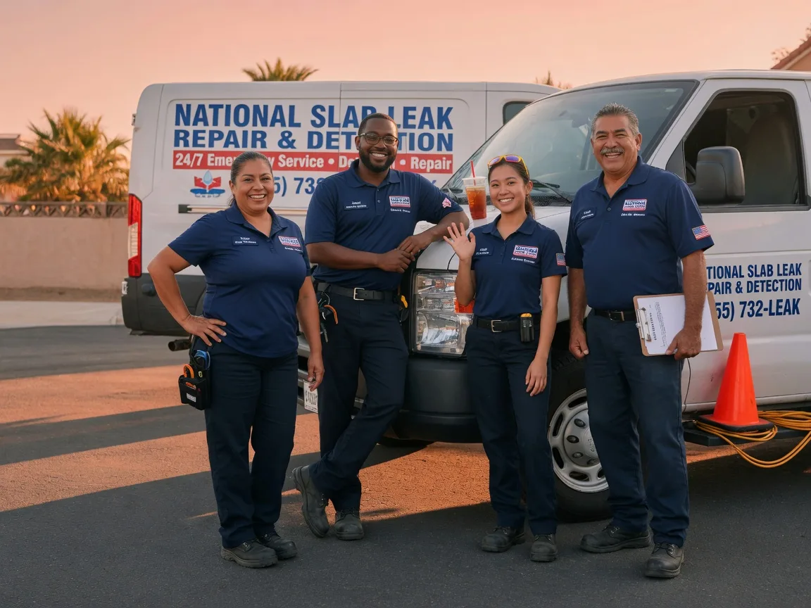 Slab Leak Detection company in Polkville, NC